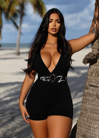 TERNOS DE BAÑO CON FAJA -  TIPO SHORT O ENTERIZO FAJA